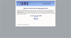 Desktop Screenshot of ers2000.com